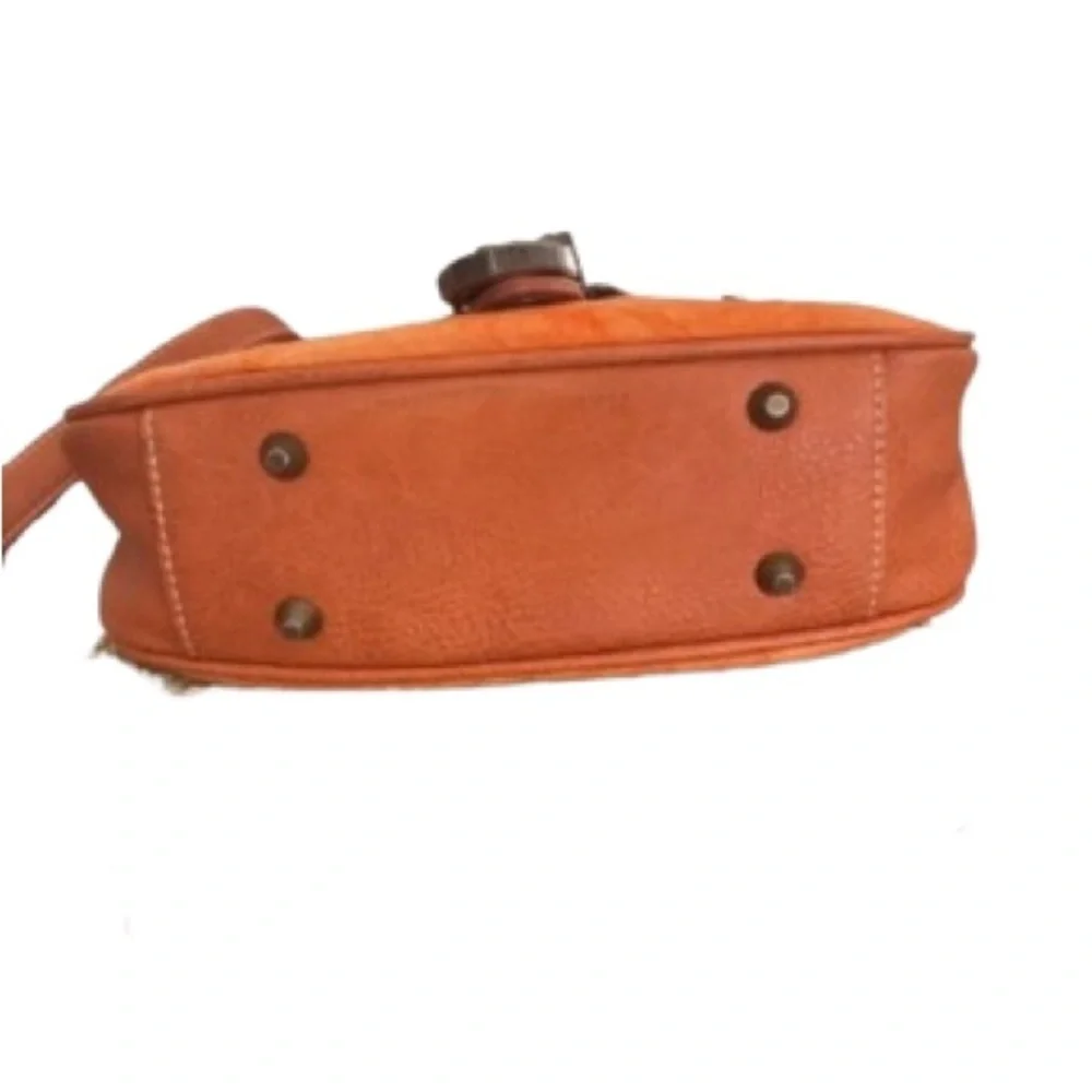 Montana West Orange Saddle Bag Western Studded Swiftie Orange Era Concert - Picture 12 of 13